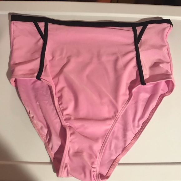 Neon High Waisted Bikini Pink or Purple - Picture 7 of 9